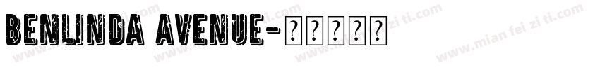 Benlinda Avenue字体转换
